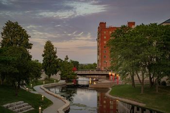 Located in the heart of omaha's the riverfront
