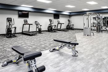 State-of-the-art fitness center