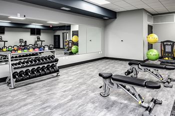 State-of-the-art fitness center