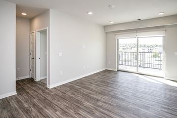 Luxury vinyl plank flooring