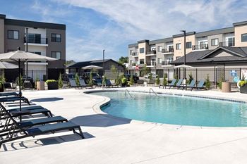 Resort-style pool