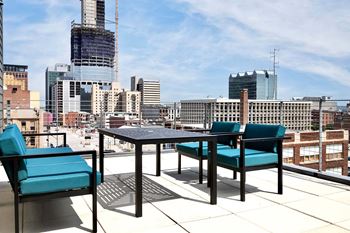 Outdoor skyline lounge