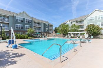 Resort-style pool and sundeck