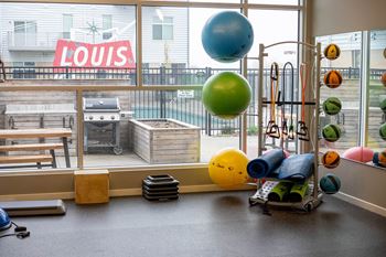 24-Hour fitness center
