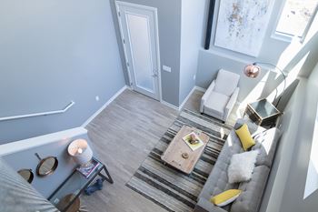 Two-story loft living*