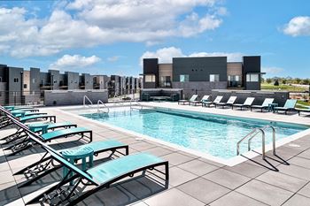 Resort-style pool