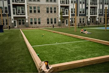 Bocce ball court