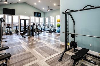 State-of-the-art fitness center