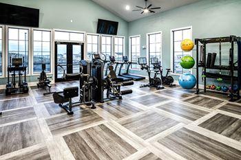 State-of-the-art fitness center