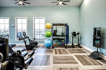 State-of-the-art fitness center