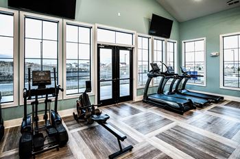 State-of-the-art fitness center