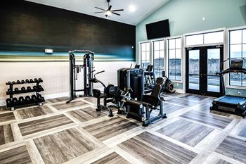 State-of-the-art fitness center