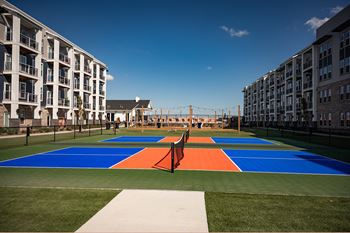 Pickleball court
