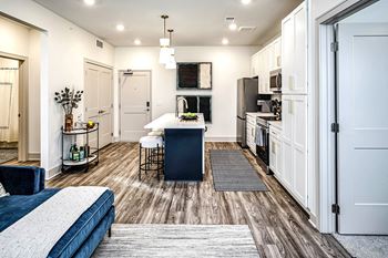 Luxury vinyl plank flooring