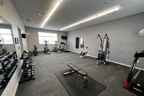 Columbus apartment for rent - Fitness center at The Flats at 5th in Columbus, NE