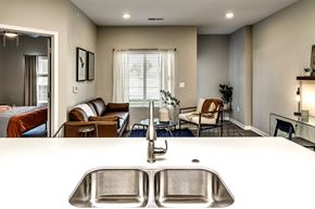 Bennington apartment for rent - Living Room at Hanover Flats in Bennington, NE