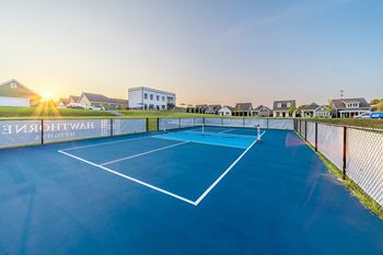 Pickleball court*