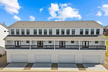 Two car attached garage