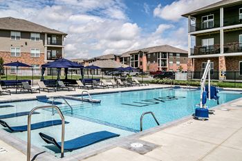 Two-resort style pools