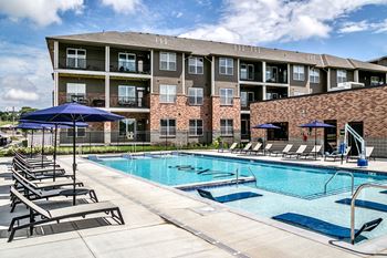 Two-resort style pools
