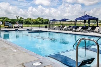 Two-resort style pools