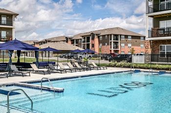 Two-resort style pools