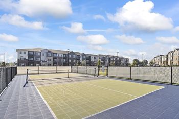Pickleball court
