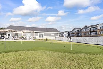 Short-game practice area
