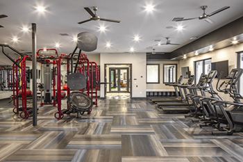 State-of-the-art fitness center