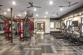 Omaha apartment for rent - Fitness center Community clubhouse exterior at Park125 West Dodge in Omaha, NE