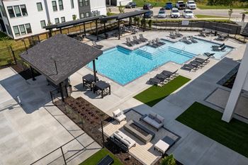 Resort-style heated pool