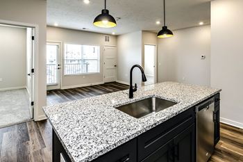 Granite countertops