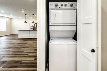 Full-size washer & dryer