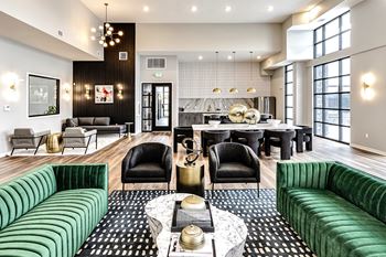 Luxury resident clubhouse with state-of-the-art amenities