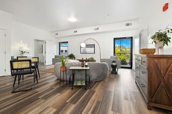 Luxury vinyl wood flooring