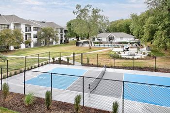 Pickleball court