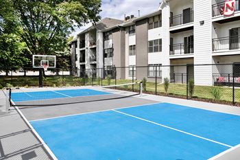 Pickleball court