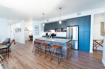 Large kitchen islands