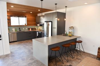 Large kitchen islands
