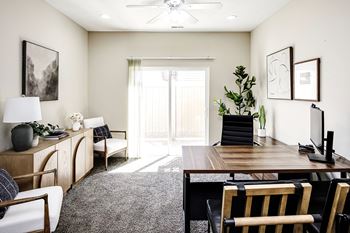 Ceiling fans in every room