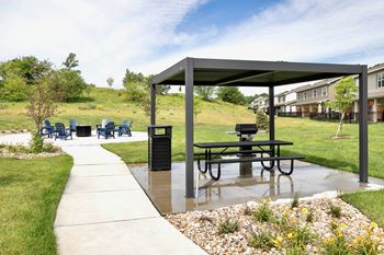 Covered bbq/picnic area