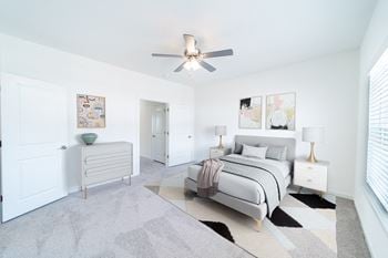 Plush carpeting