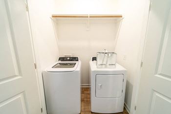 Large capacity washer & dryer set