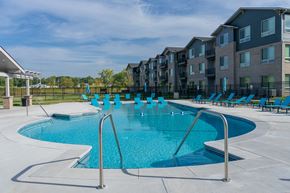 Ankeny apartment for rent - Sparkling Pool at Sterling Prairie Trail North in Ankeny, IA
