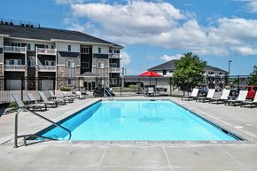 Lincoln apartment for rent - Sparkling Pool at Tamarin Ridge in Lincoln, NE
