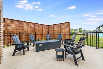 Conversational fire pit