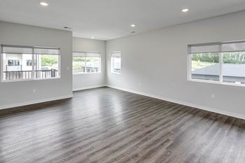 Luxury vinyl plank flooring