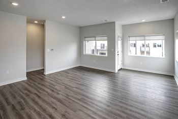 Luxury vinyl plank flooring