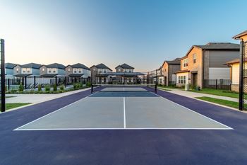 Pickleball court