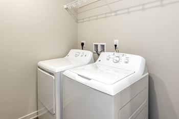 Full-size washer & dryer